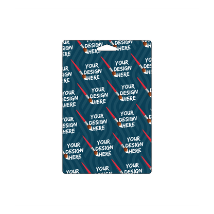 Custom Paper Hanging Gift Card Holder - No Fold, No Slits
