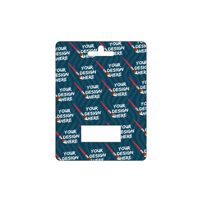 Custom Paper Wide Hanging Gift Card Holder with Window