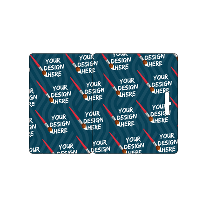 Custom Plastic 5" x 3.375" Breakaway Rack Gift Cards