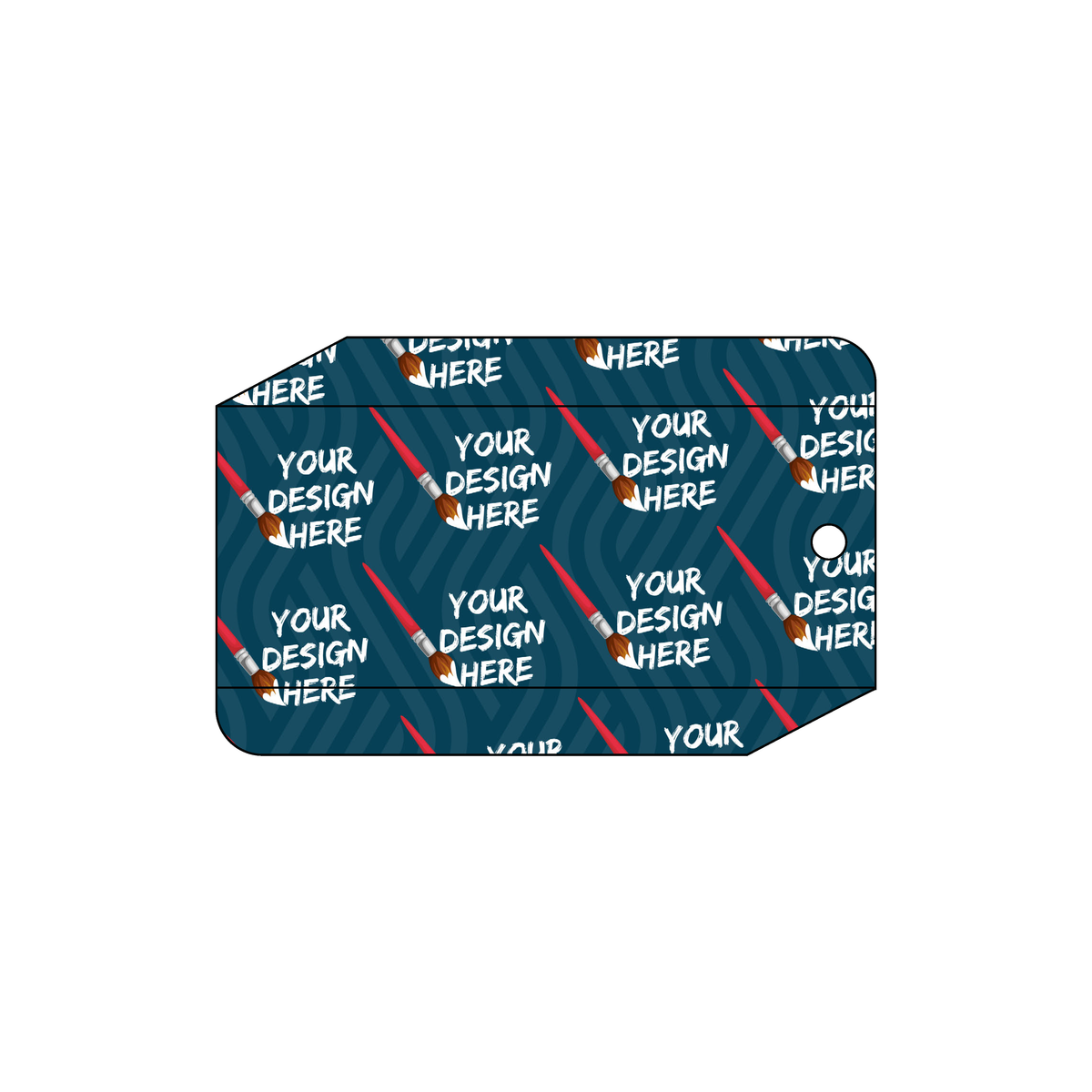 Custom Plastic 2.37" x 1.5" Key Tags with Snap-Off Sides – Plastic Printers