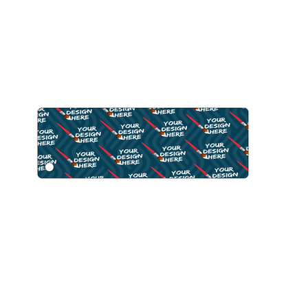 Custom Plastic 6" x 2" Long Tags