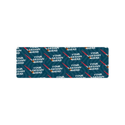 Custom Plastic 2" x 6" Bookmarks