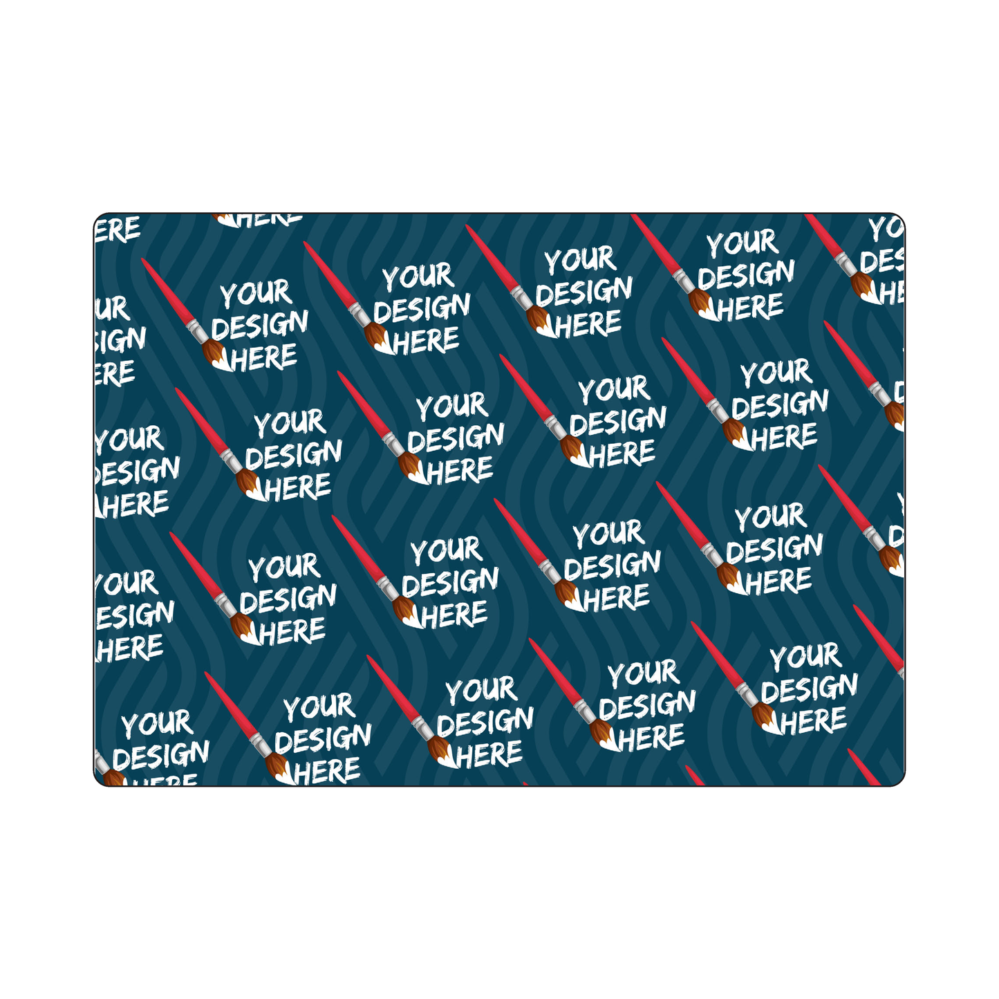Custom Plastic 6" x 8.5" Rectangle Menus