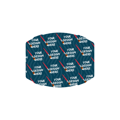 Custom Plastic 2.66" x 2.125" Barrel Shape Cards