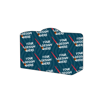 Custom Plastic 2.85" x 2.125" Suitcase Shape Cards