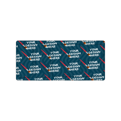 Custom Plastic Punch-Out Card and Two Key Tags Combo