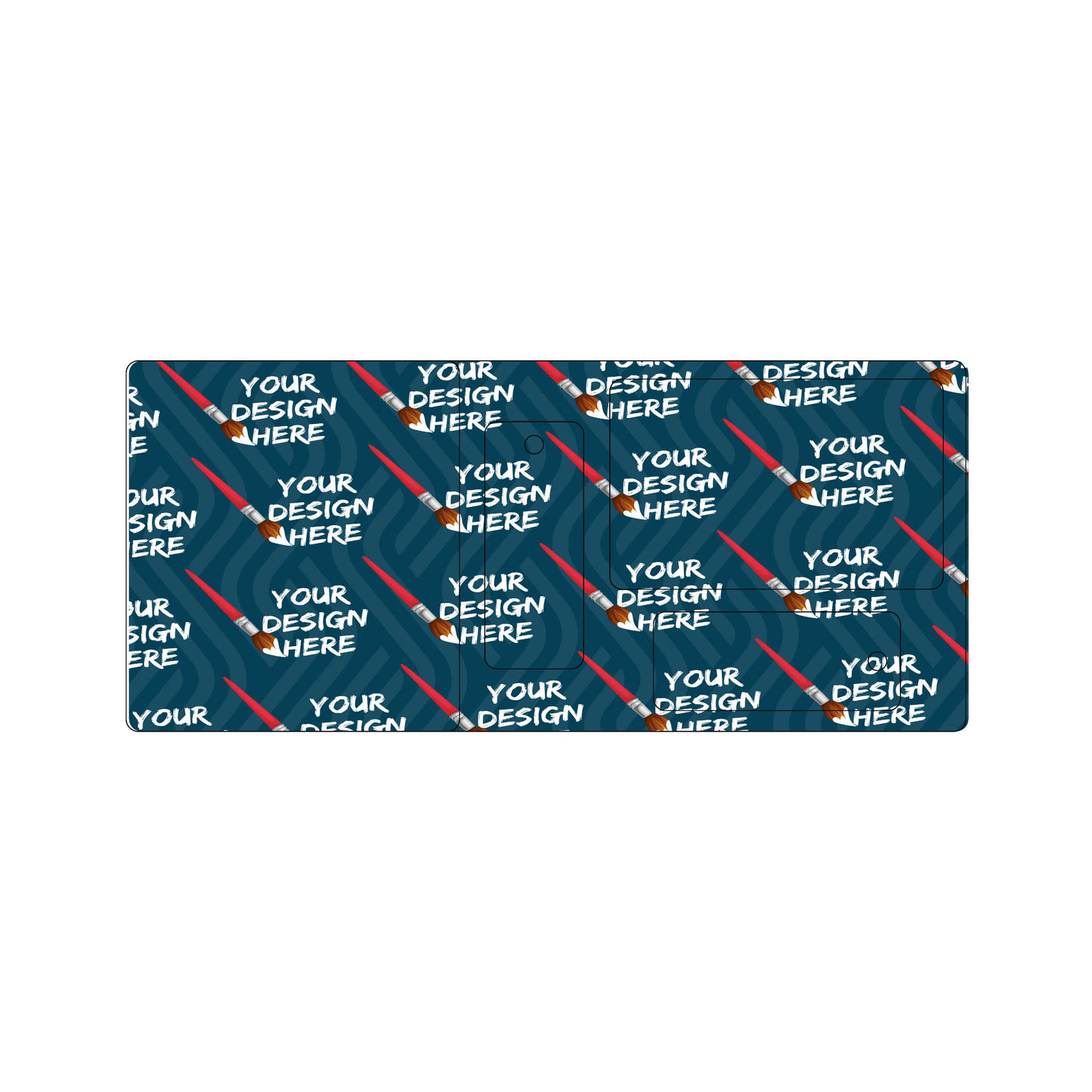 Custom Plastic Card, Two Key Tags, and Large Breakaway Card Combo