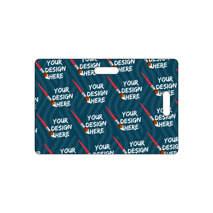 Custom Plastic 3.599" x 2.389 Two Slot Badges
