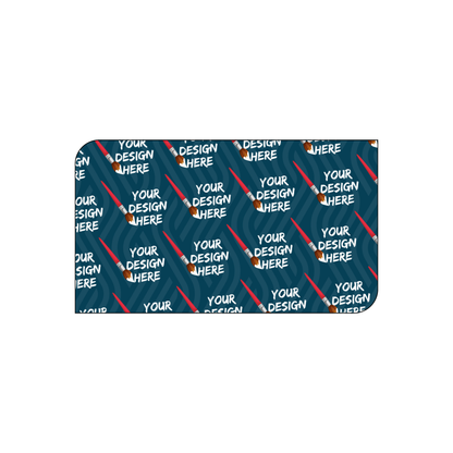 Custom Plastic 3.5" x 2" Two Rounded Corner & Two Square Corner Cards