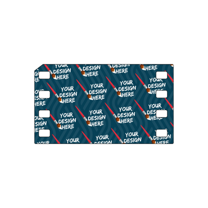 Custom Plastic 3.5" x 2" Film Strip Cards