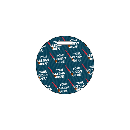 Custom Plastic 2" x 2" Circle Badges