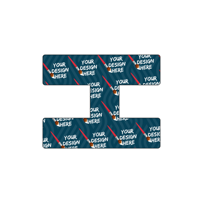 Custom Plastic 2.1875" x 2.75" H Shape Cards
