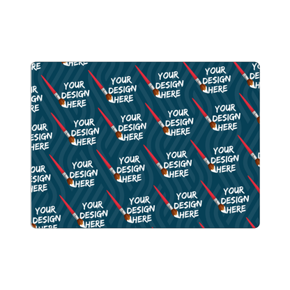 Custom Plastic 8" x 11" Rectangle Menus