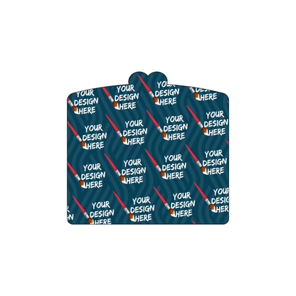 Custom Plastic 3.5" x 3.3" Cards with Two Eyes