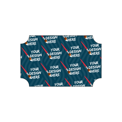 Custom Plastic 3.375" x 2.125" Elegant Cards