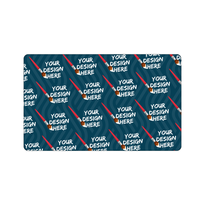 Custom Plastic 8.5" x 5.2" Large Cards