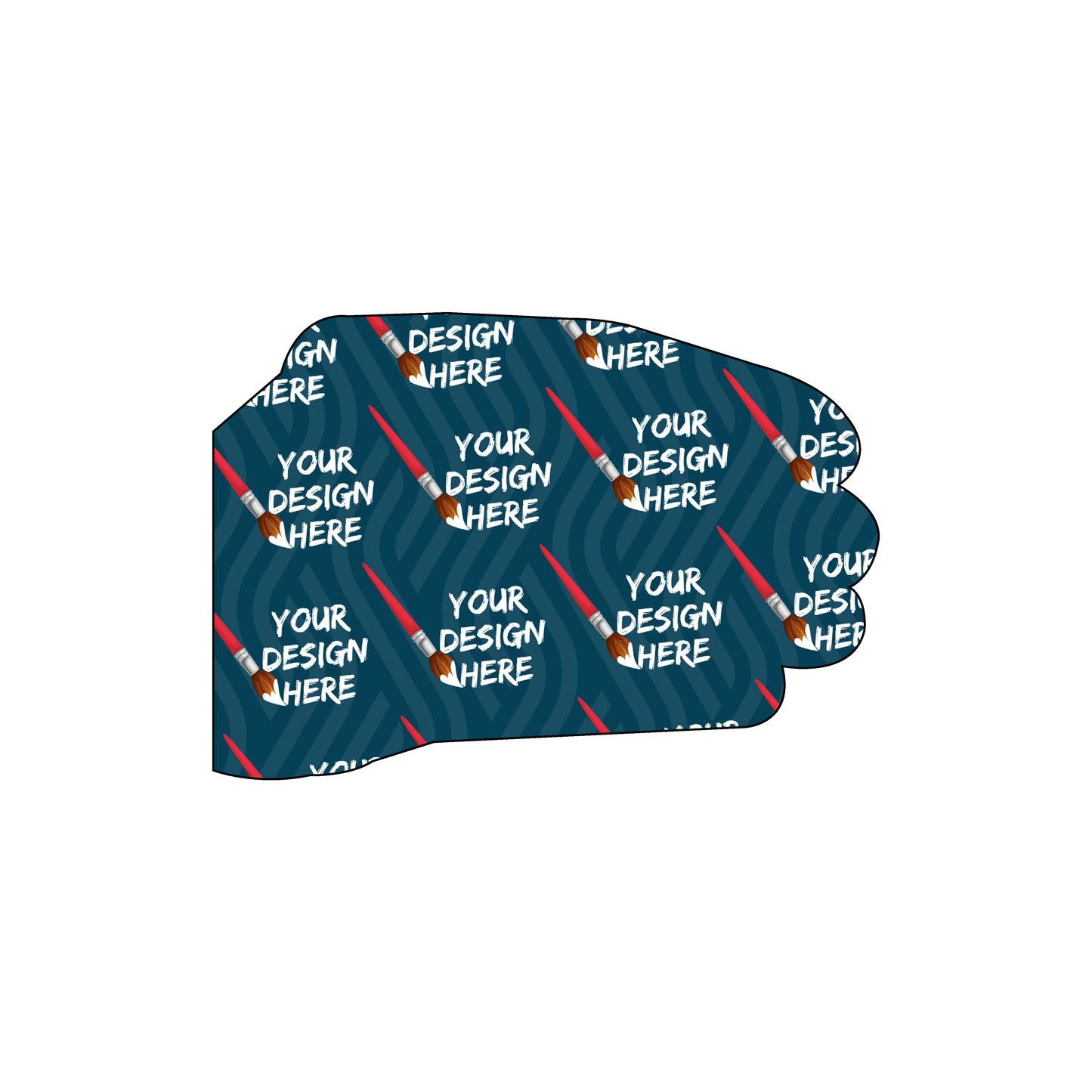 Custom Plastic 2.5" x 1.75" Hand Cards
