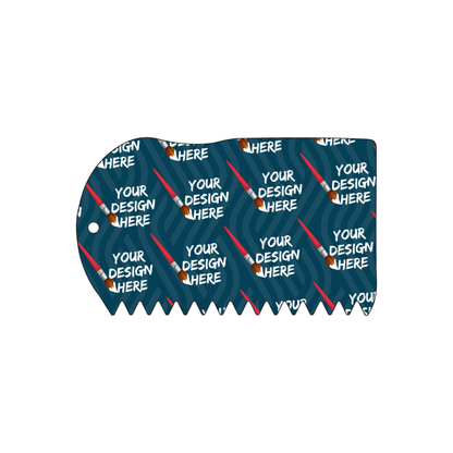 Custom Plastic 3.375" x 2" Wax Comb Tags