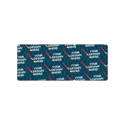 Custom Plastic 3.375" x 2.125" Badge and Square Card Combo