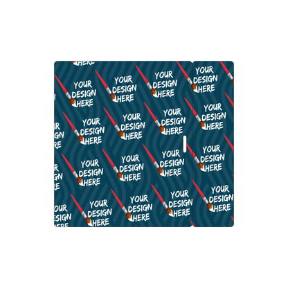 Custom Plastic 6.5" x 6" Breakaway Badge Cards