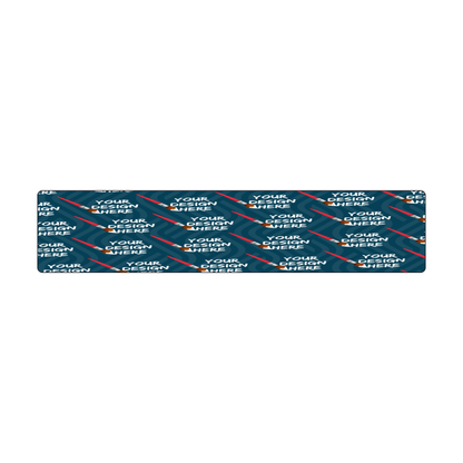 Custom Plastic 9.5" x 2" Long Bookmark