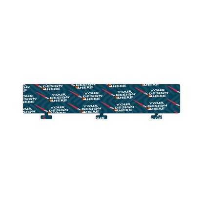 Custom Plastic 9" x 2" Insert Rulers