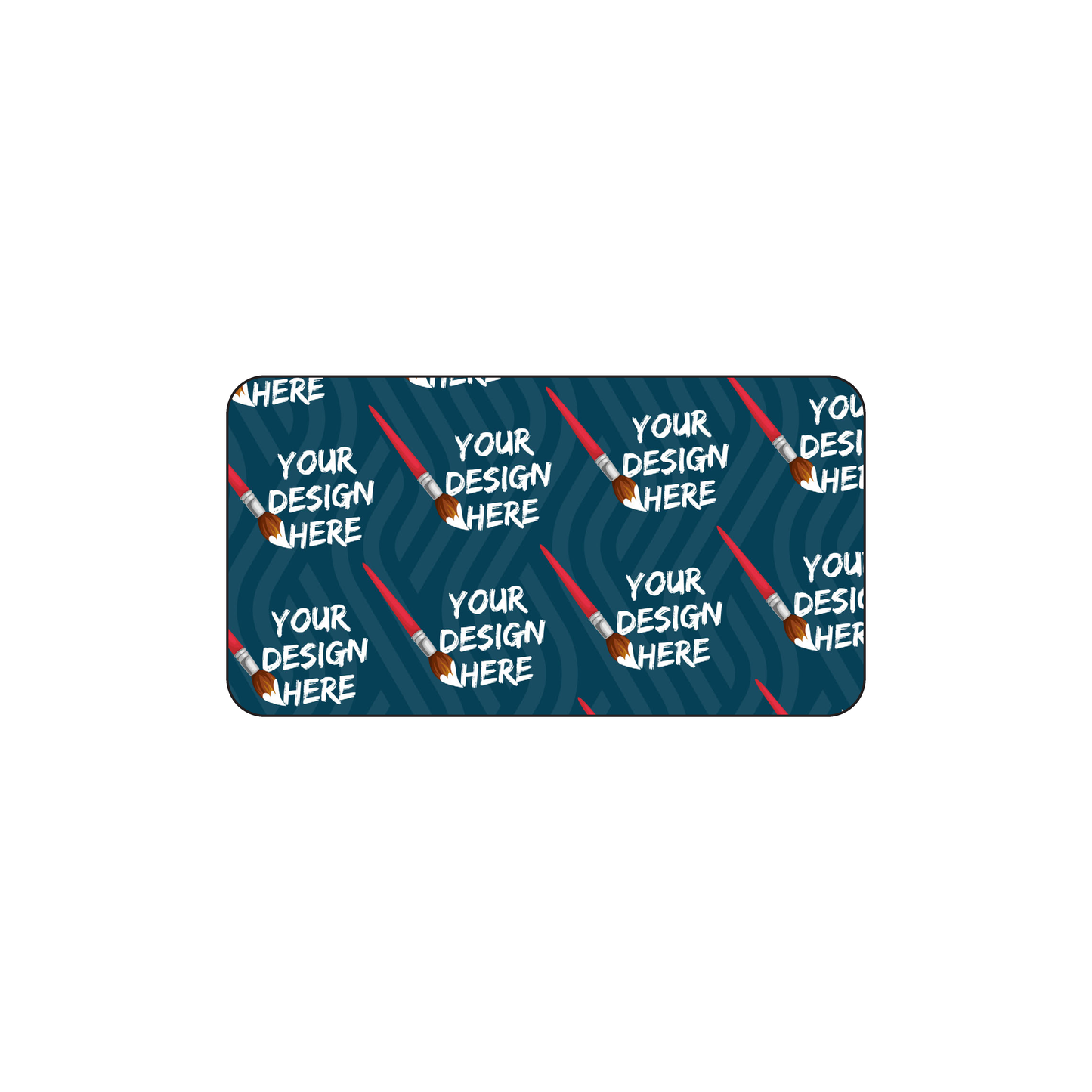 Custom Plastic 2.125" x 1.125" Small Cards