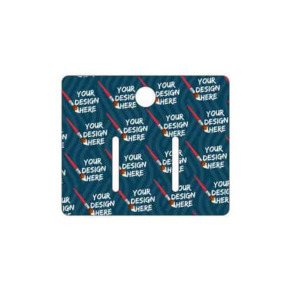 Custom Plastic 2.5" x 3" Product Hang Tags