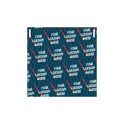 Custom Plastic 5" x 5" Two Vertical Slot Signs