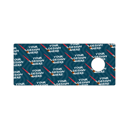 Custom Plastic 4.5" x 11" Door Hangers