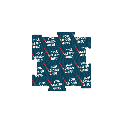 Custom Plastic 2.5" x 2.5" Puzzle Piece Cards