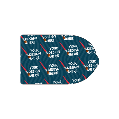 Custom Plastic 3.375" x 2.125" Rounded Bump Cards