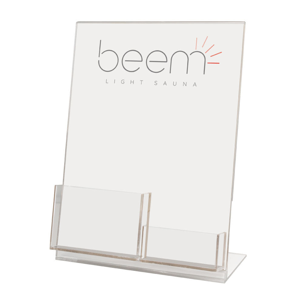 beem Light Gift Card & Holder Stand + Insert