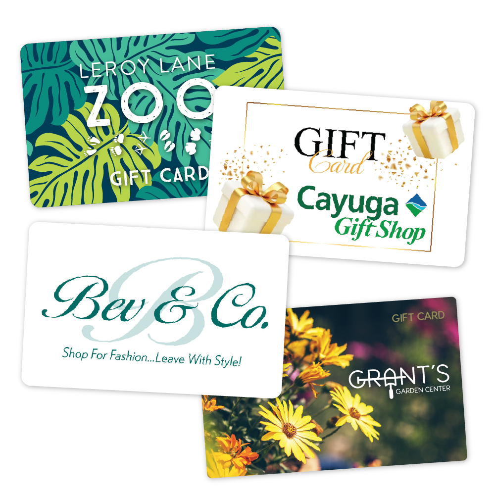 iPOS Custom Designed Gift Cards