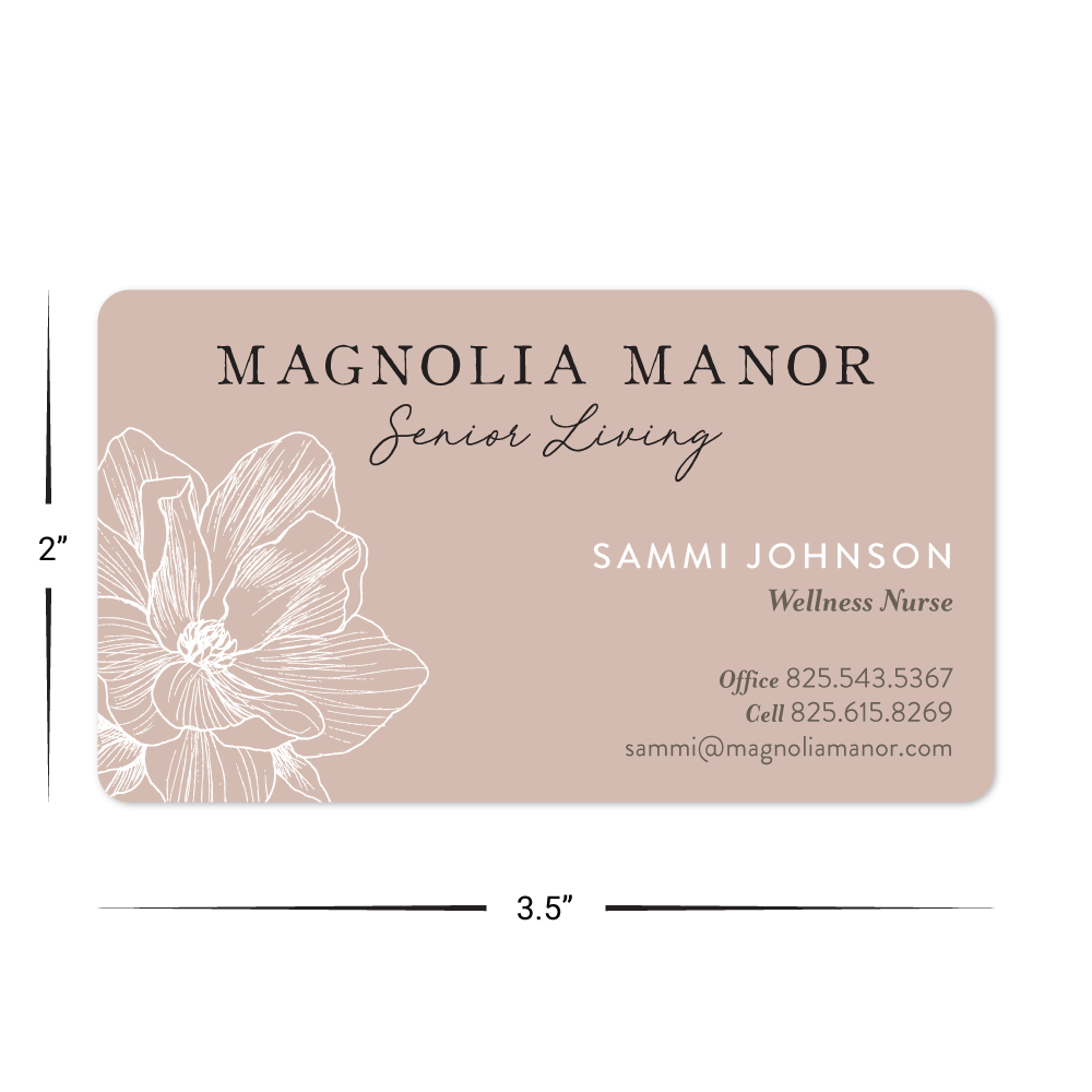 Custom Plastic Business Cards - 3.5
