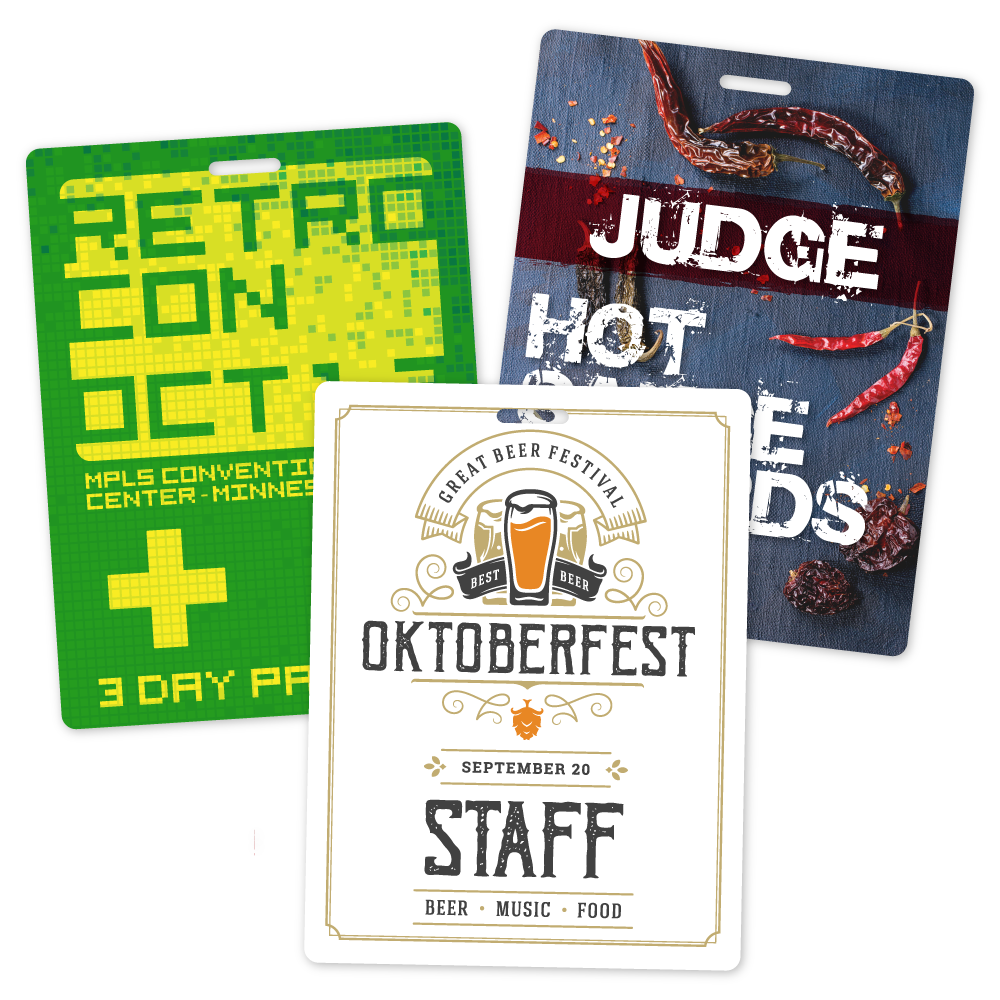 Custom Conference Badges - 3.75