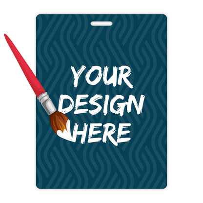 Custom Conference Badges - 3.75" x 5" Shape