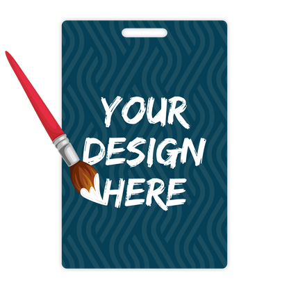 Custom Conference Badges - 4" x 6" Shape - Line Punch