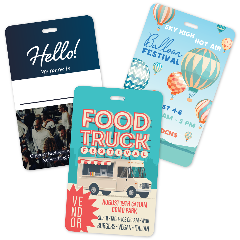 Custom Conference Badges - 4.5