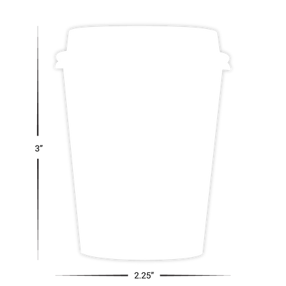 Coffee Shape - Custom Gift Cards