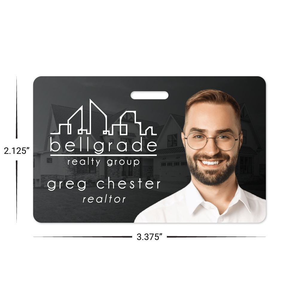 Custom ID Badges - 3.375