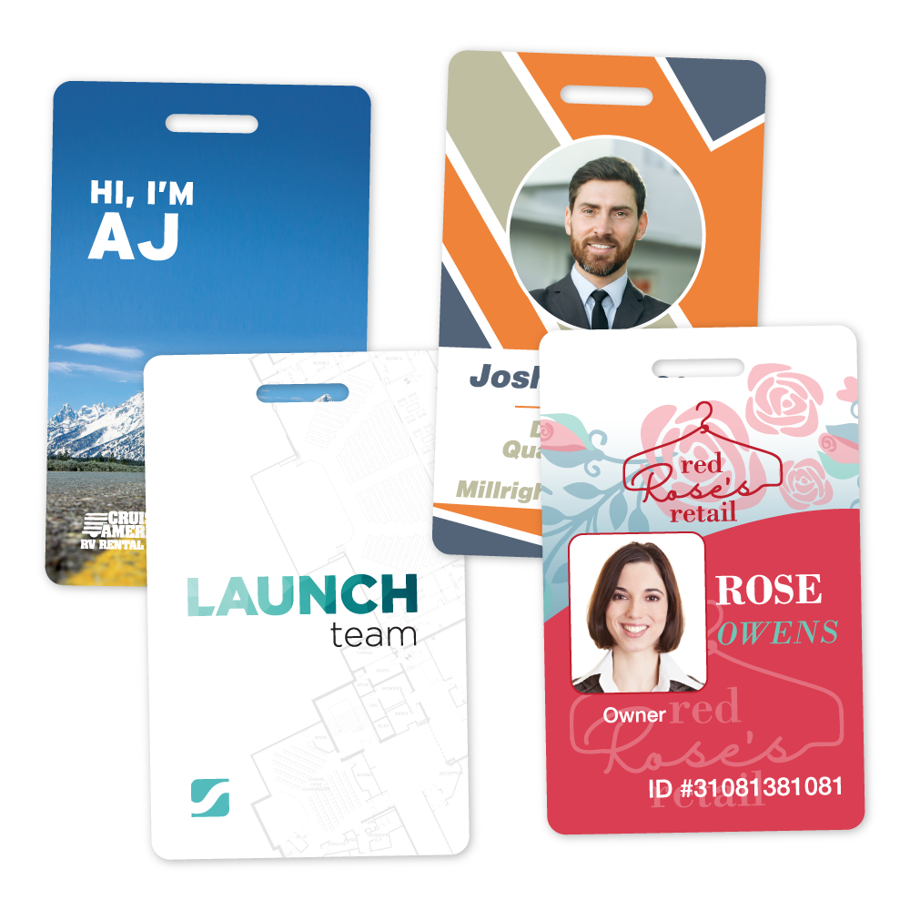 Custom ID Badges - 3.375