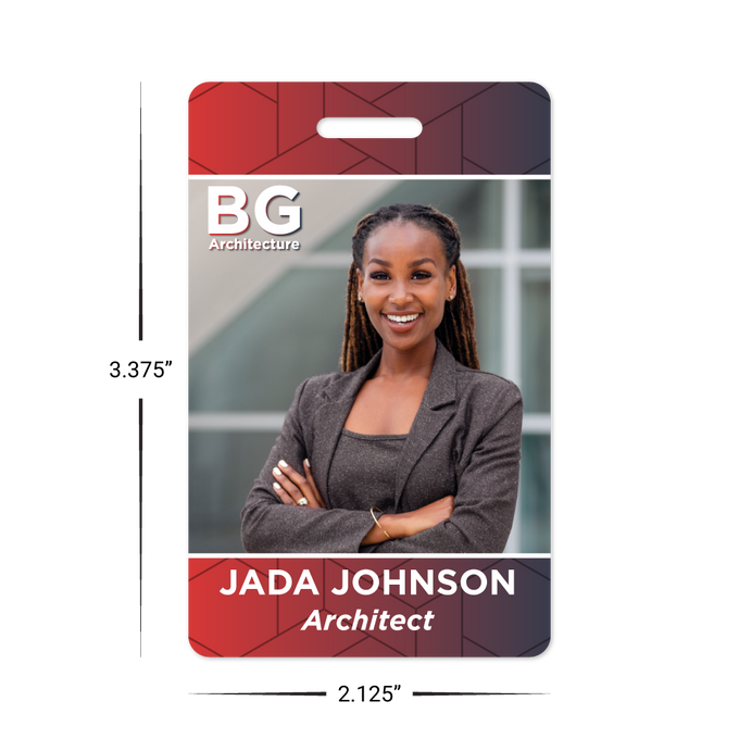 Custom ID Badges - 3.375