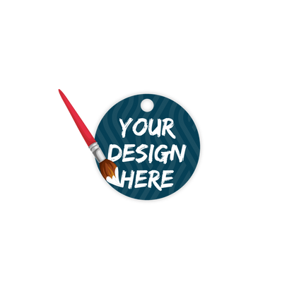 Custom Key Tags - Circle Shape