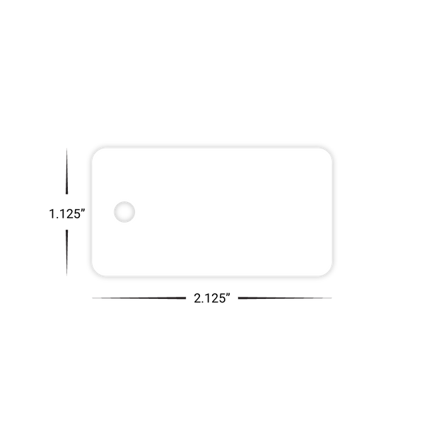 Key Tags Dimensions Custom Key Tags - 2.125