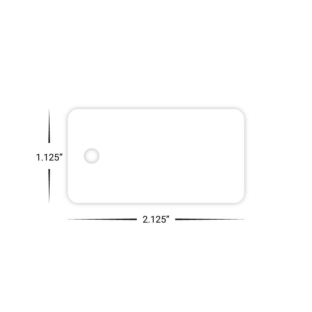 Custom Key Tags - 2.125
