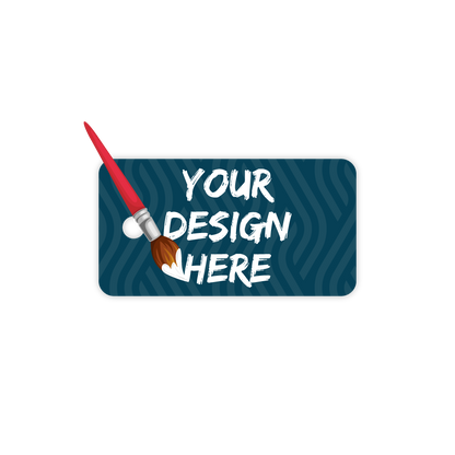 Custom Key Tags - 2.125" x 1.125" Shape