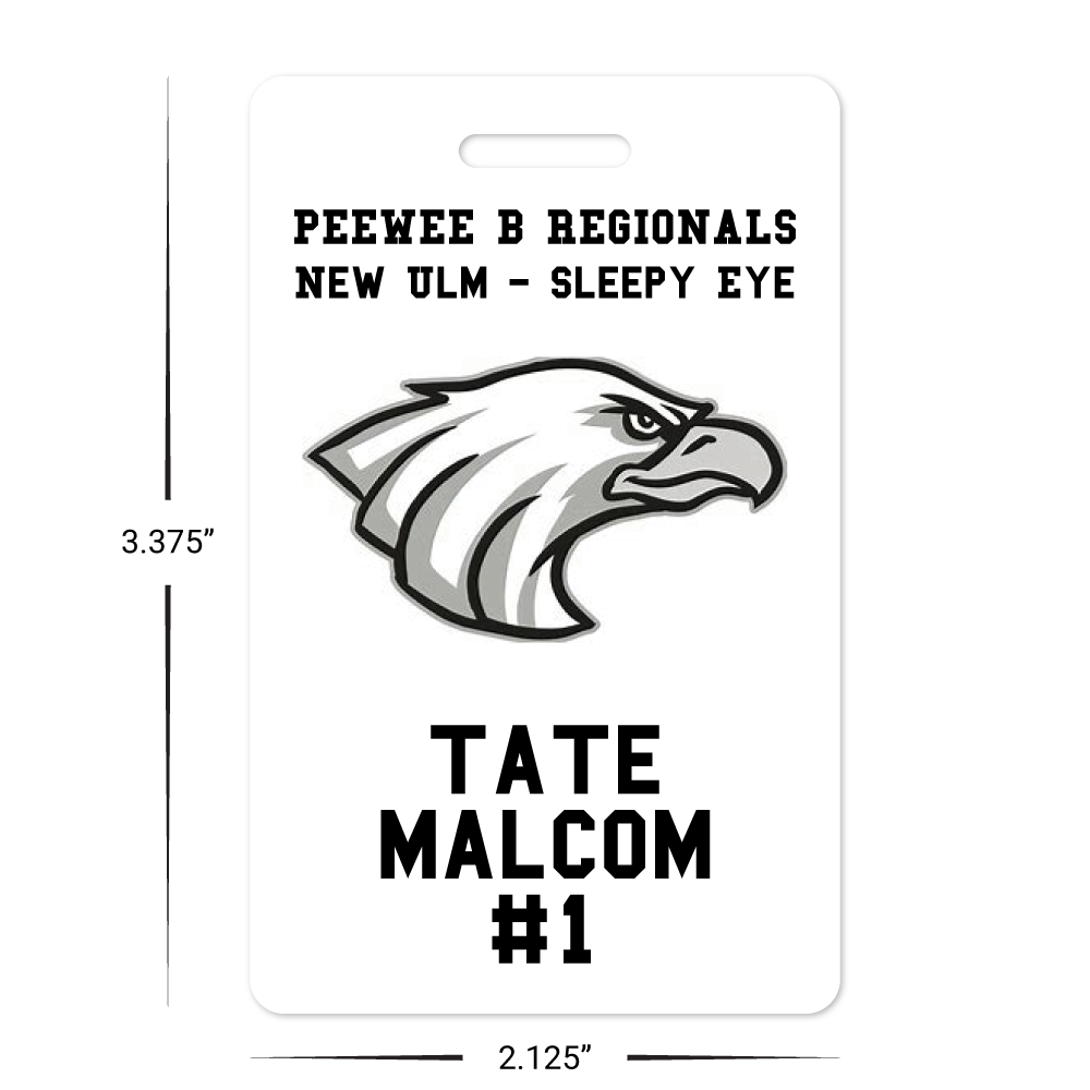 Custom Luggage Tags - 3.375