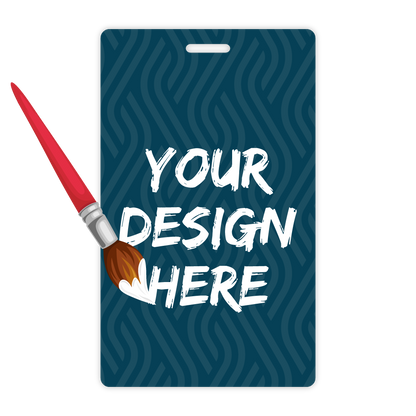 Custom Luggage Tags - 3" x 5" Shape