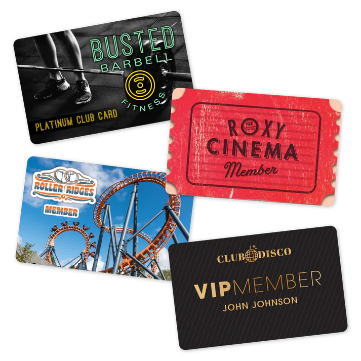 Bond Sports Fully Customizable Membership Cards